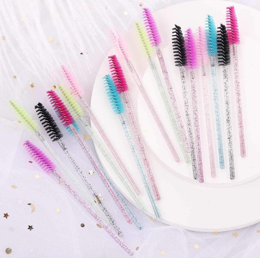 Disposable Mascara Wands, Eyelash Brush, Spoolies for Eyelash