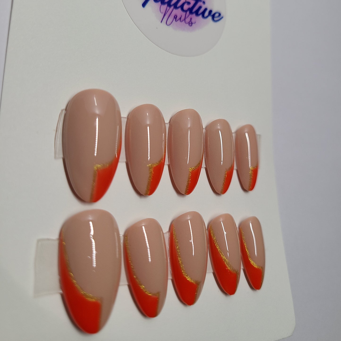 (16 pieces) Press-On Nails including Prep Kit (PN000053)