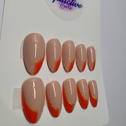 (16 pieces) Press-On Nails including Prep Kit (PN000053)