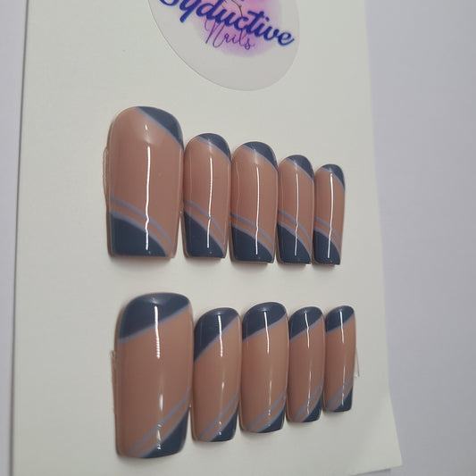 (16 pieces) Press-On Nails including Prep Kit (PN000072)