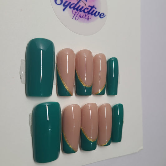 (16 pieces) Press-On Nails including Prep Kit (PN000073)