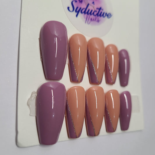 (16 pieces) Press-On Nails including Prep Kit (PN000067)