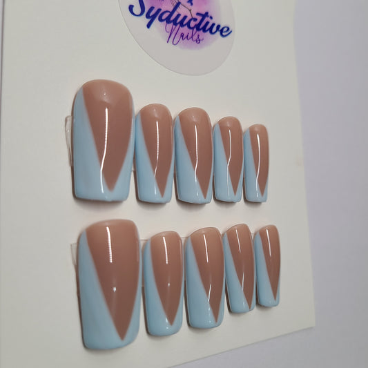 (16 pieces) Press-On Nails including Prep Kit (PN000078)