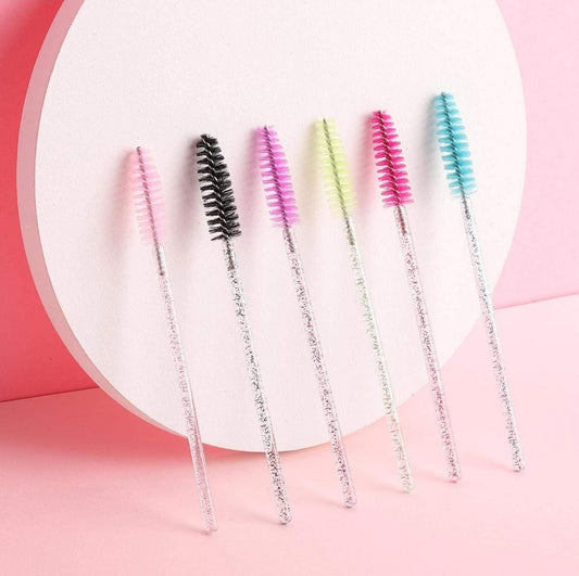 Disposable Mascara Wands, Eyelash Brush, Spoolies for Eyelash