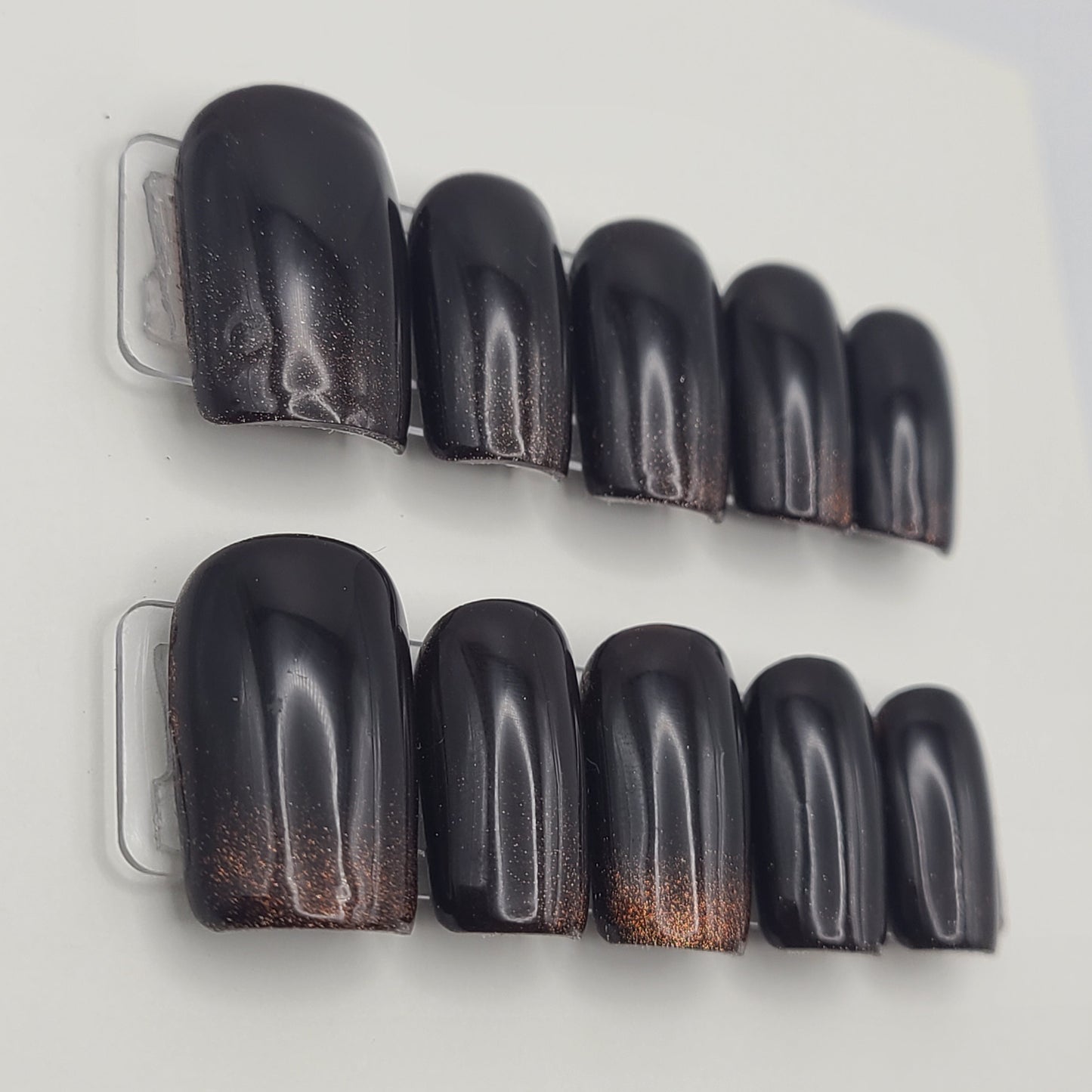 Golden Ember (10 Pieces Press-On Nails)