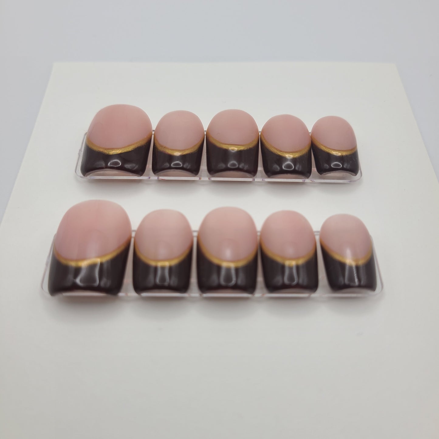 Cocoa Gilded (10 Pieces Press-On Nails)