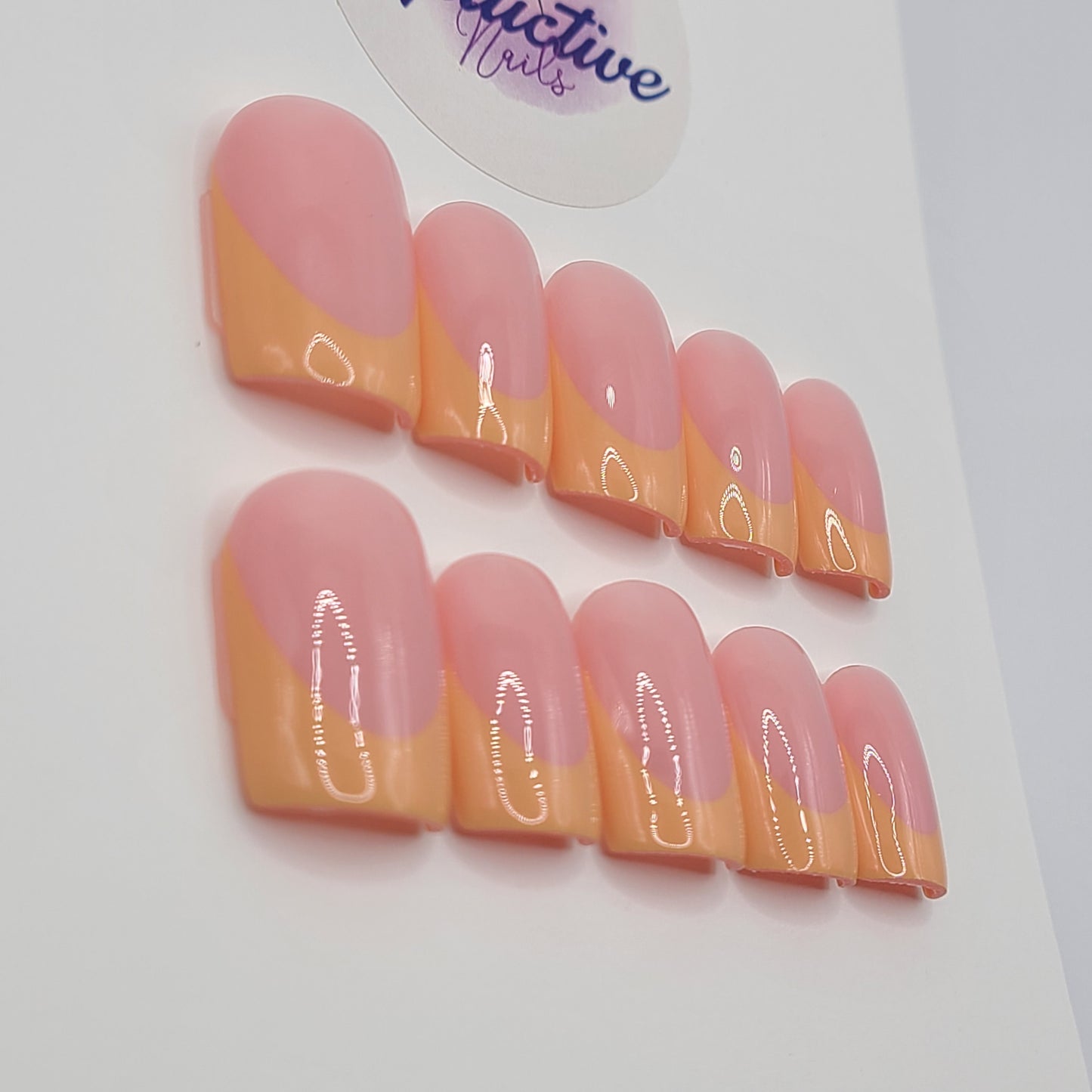 Honey Glazed Short Square Press-On Nails