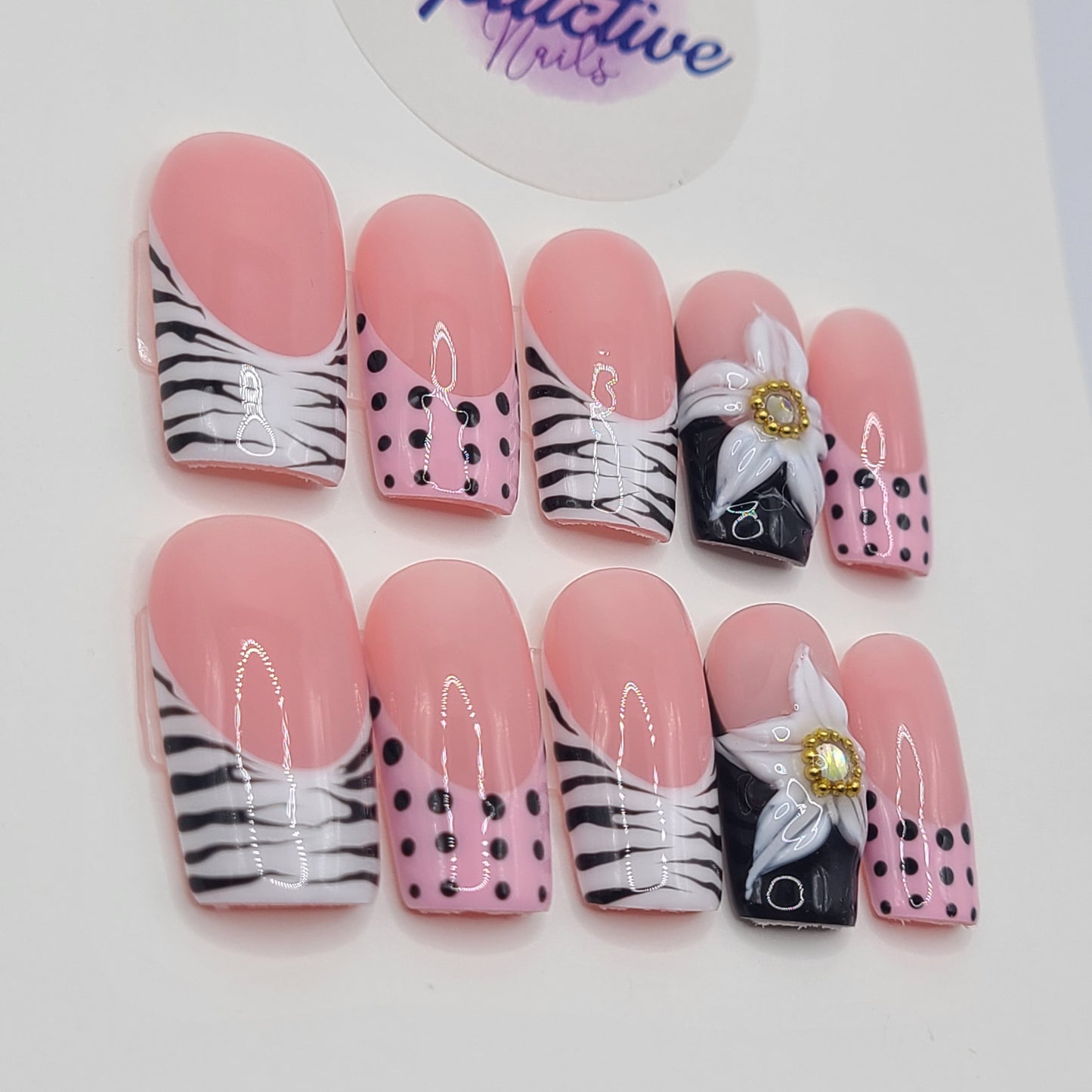Urban Safari Medium Square Press-On Nails