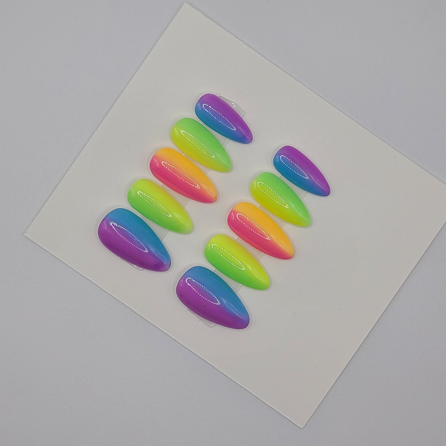Spectrum Drift Medium Almond Press-On Nails
