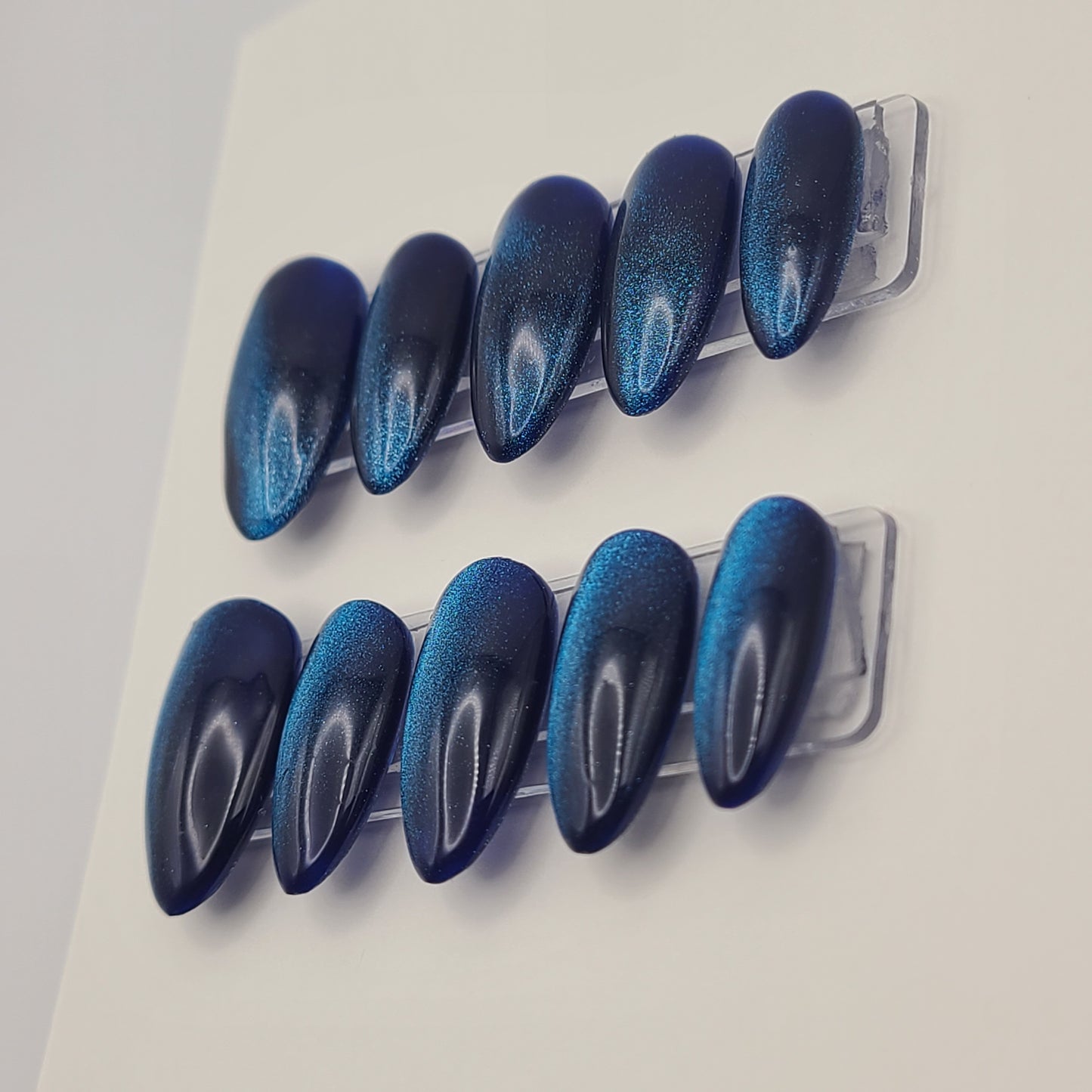 Sapphire Drift (10 Pieces Press-On Nails)