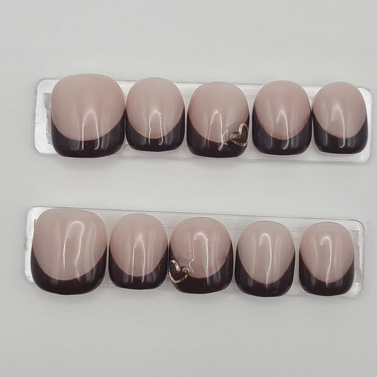 Cocoa Crush (10 Pieces Press-On Nails)