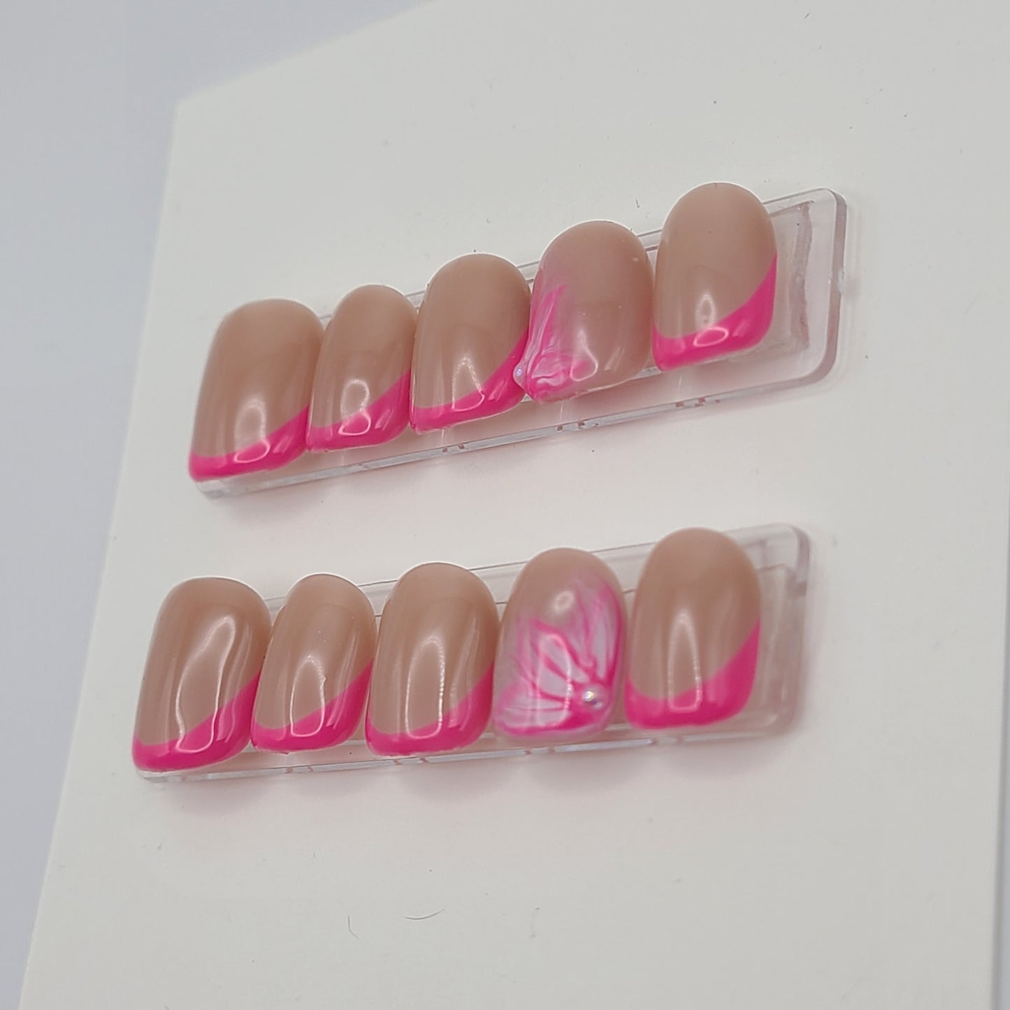 Pink Petal Petite (10 Pieces Press-On Nails)