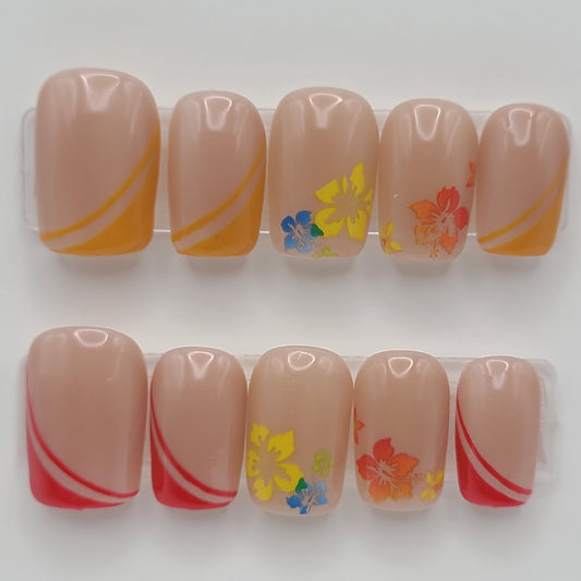 Island Heat (10 Pieces Press-On Nails)